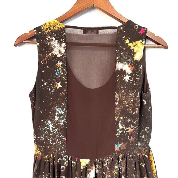 Shine U. S. A Women’s Galaxy Print Asymmetrical Dress Size S - Picture 6 of 9